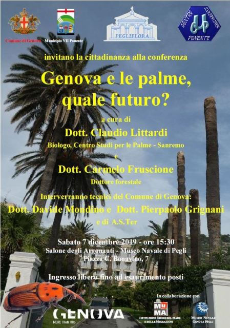 Locandina Genova e le palme, quale futuro?