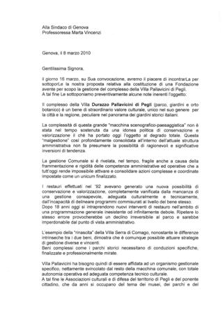Lettera Pagina 1